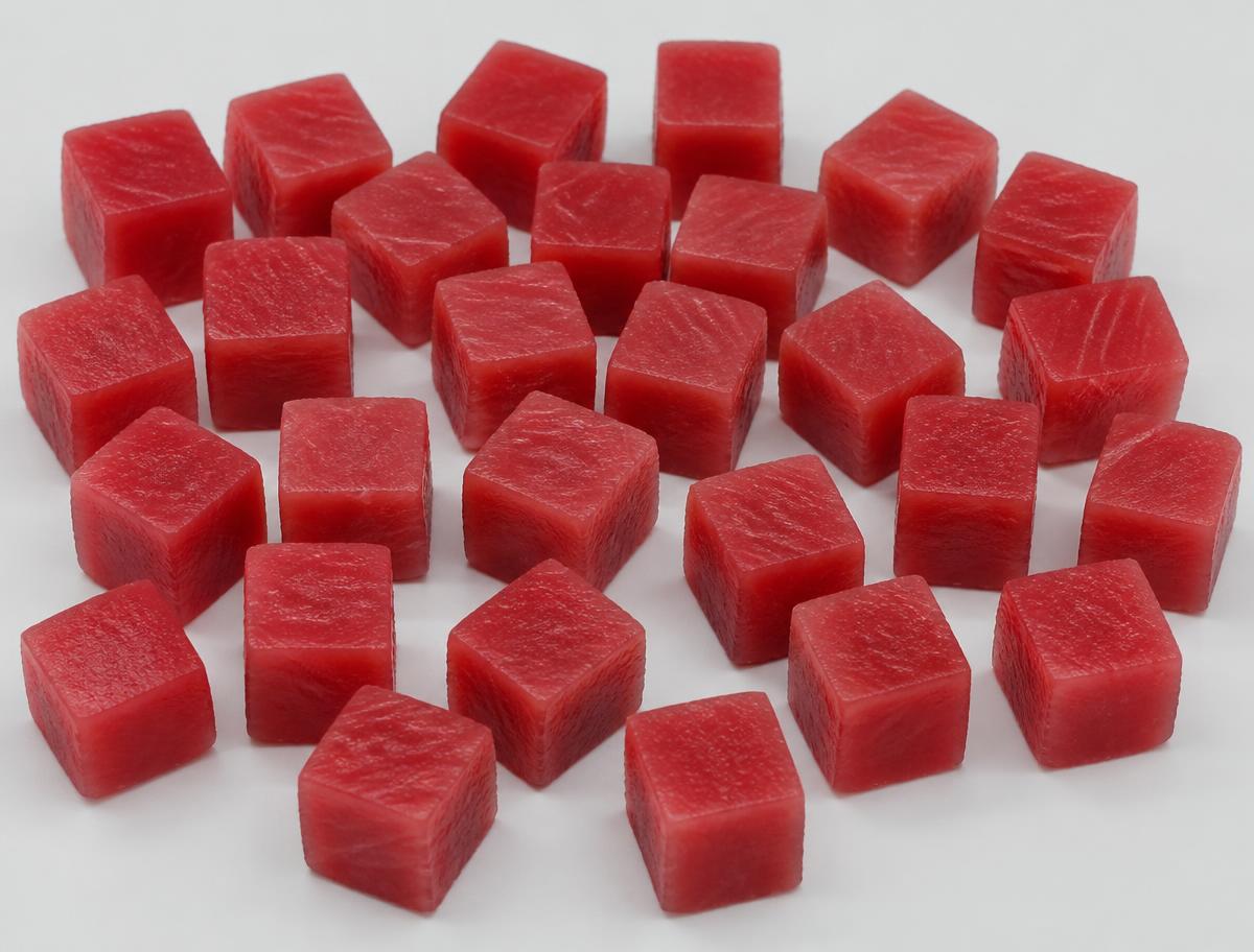 Red Tuna Saku cubes 1.5 x 1.5 cm